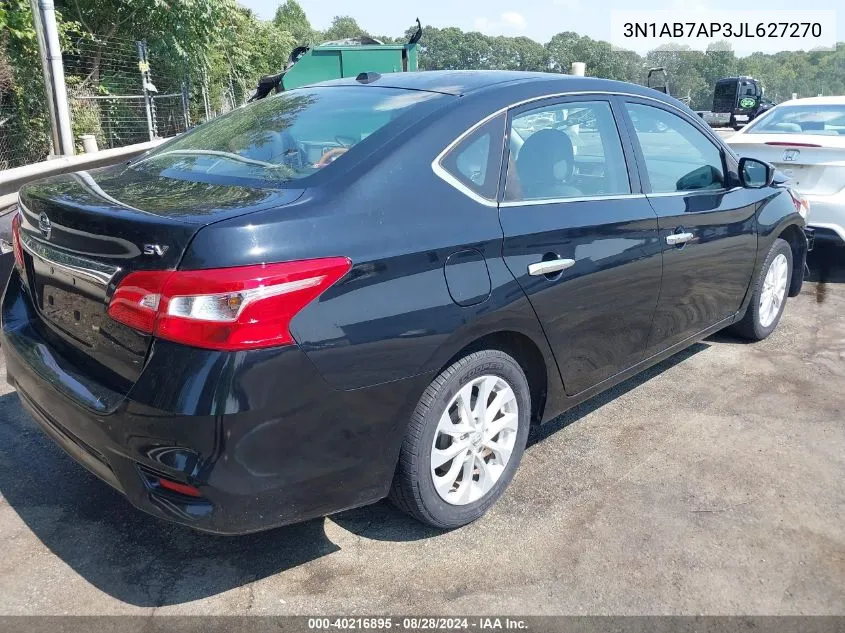 3N1AB7AP3JL627270 2018 Nissan Sentra Sv