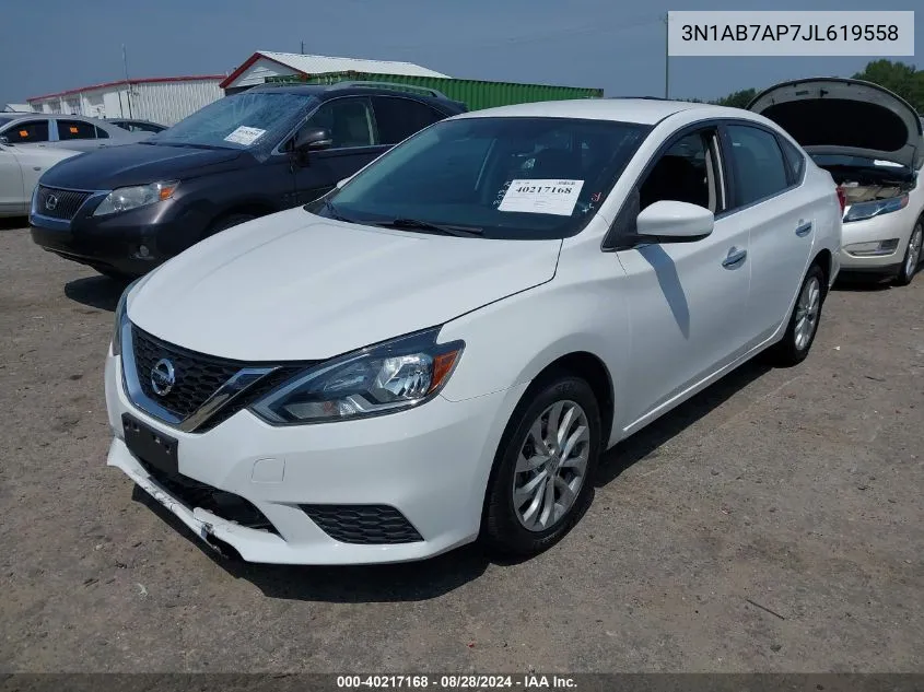 3N1AB7AP7JL619558 2018 Nissan Sentra S/Sl/Sr/Sv