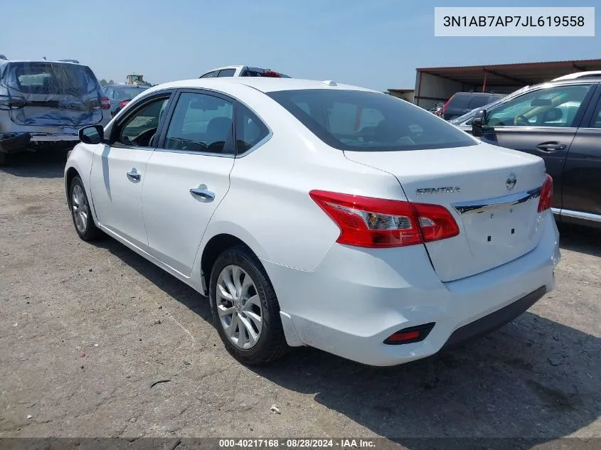 2018 Nissan Sentra S/Sl/Sr/Sv VIN: 3N1AB7AP7JL619558 Lot: 40217168