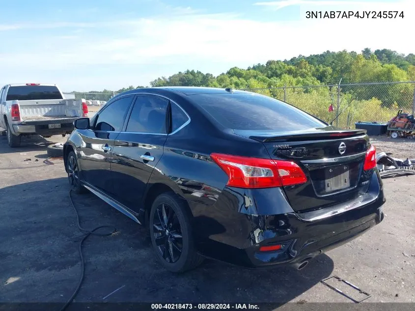 3N1AB7AP4JY245574 2018 Nissan Sentra Sr