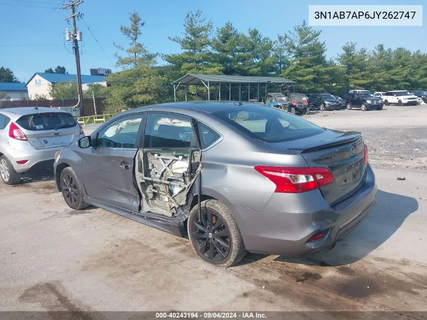 3N1AB7AP6JY262747 2018 Nissan Sentra S/Sv/Sr/Sl