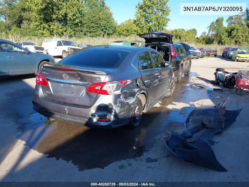 3N1AB7AP6JY320095 2018 Nissan Sentra Sr