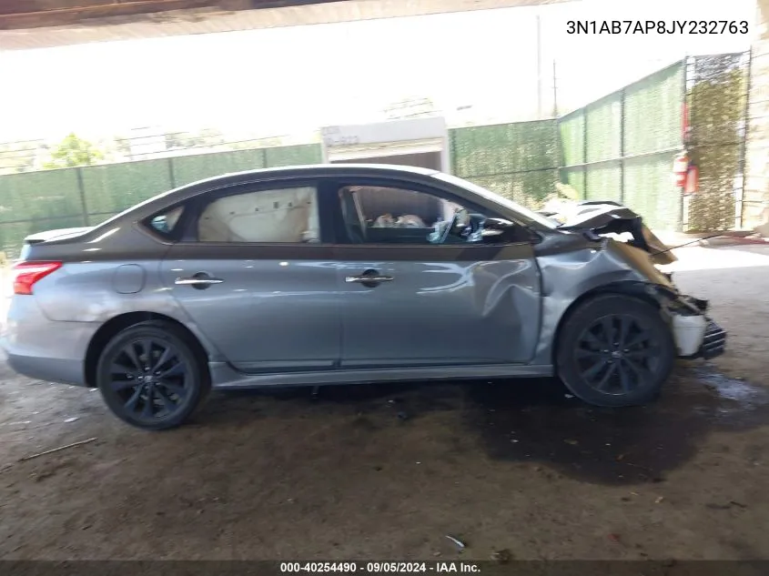 3N1AB7AP8JY232763 2018 Nissan Sentra S/Sv/Sr/Sl