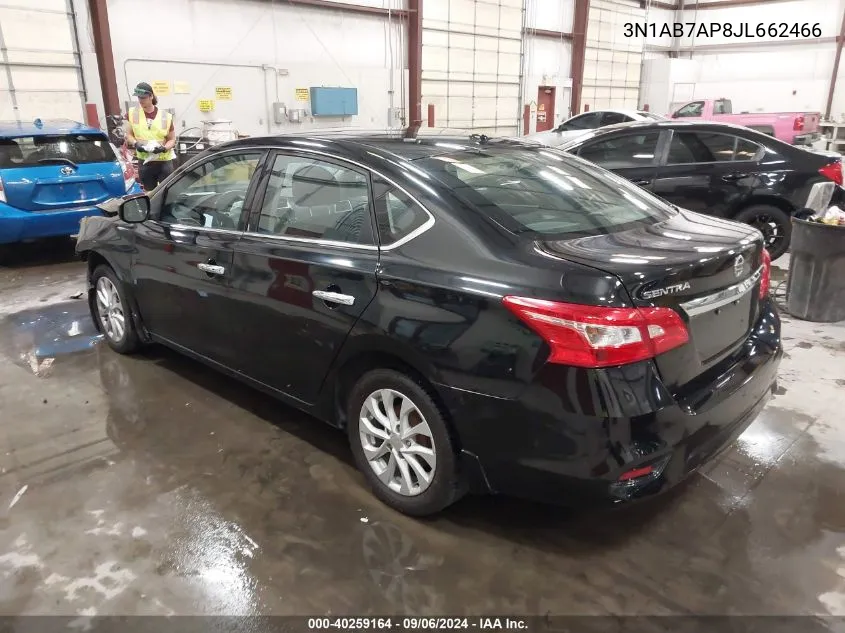 2018 Nissan Sentra Sv VIN: 3N1AB7AP8JL662466 Lot: 40259164