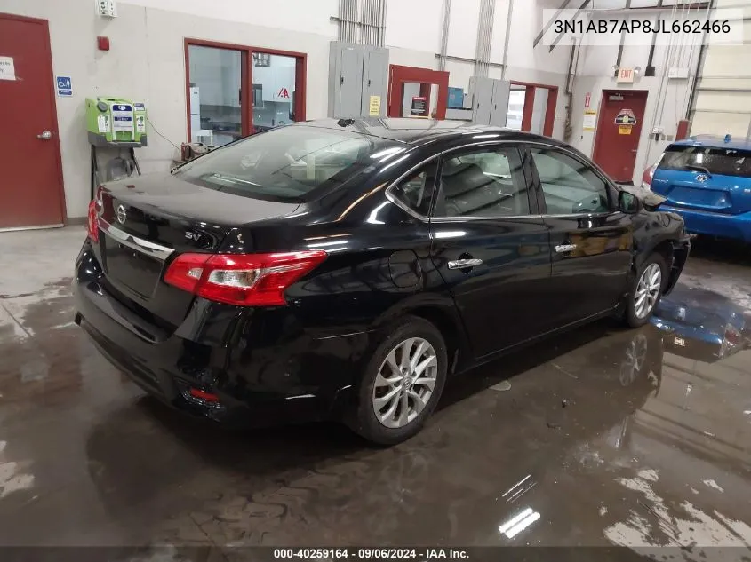 2018 Nissan Sentra Sv VIN: 3N1AB7AP8JL662466 Lot: 40259164