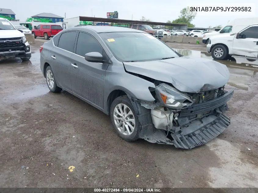 2018 Nissan Sentra Sv VIN: 3N1AB7AP9JY299582 Lot: 40272494