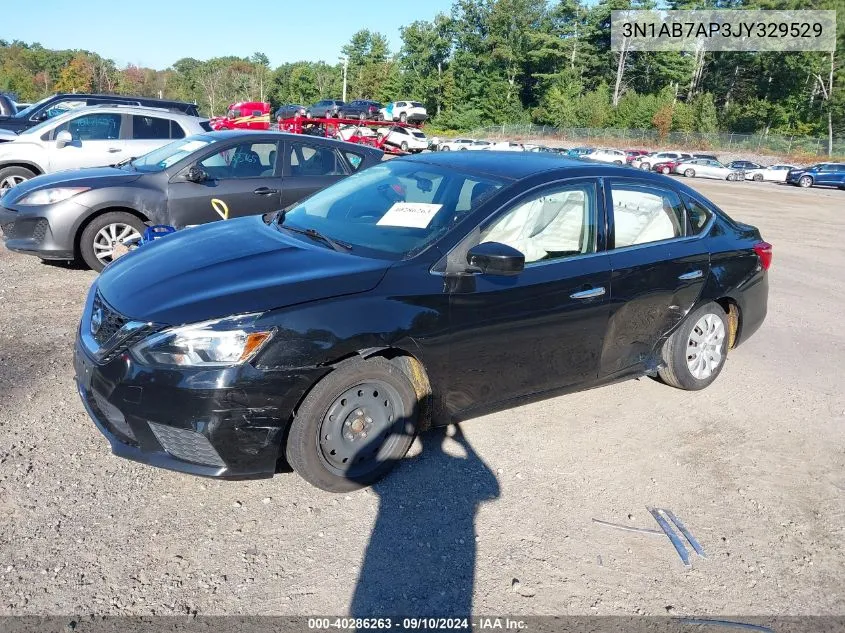 3N1AB7AP3JY329529 2018 Nissan Sentra S/Sv/Sr/Sl