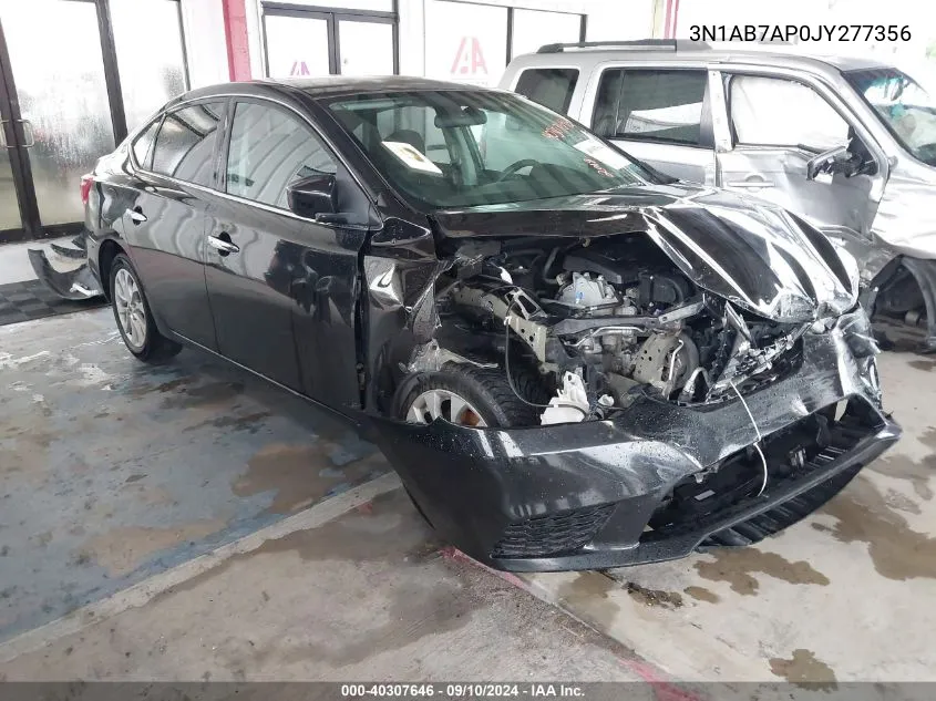 2018 Nissan Sentra S/Sv/Sr/Sl VIN: 3N1AB7AP0JY277356 Lot: 40307646