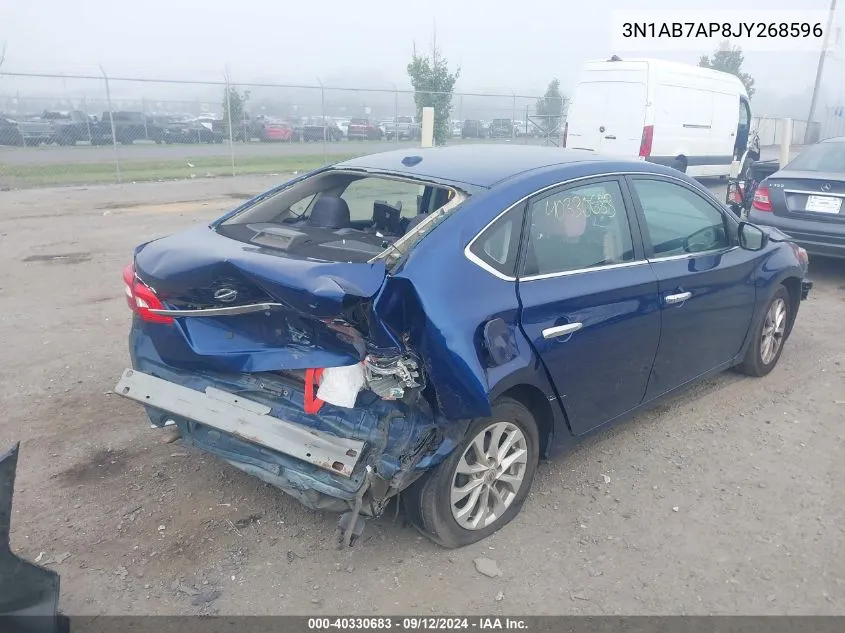 3N1AB7AP8JY268596 2018 Nissan Sentra S/Sv/Sr/Sl