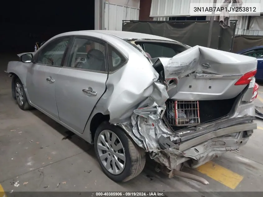 3N1AB7AP1JY253812 2018 Nissan Sentra S