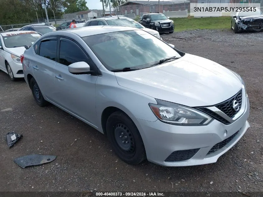 3N1AB7AP5JY295545 2018 Nissan Sentra S