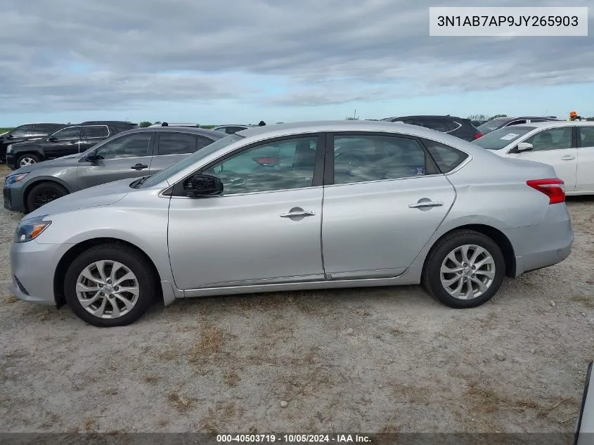 3N1AB7AP9JY265903 2018 Nissan Sentra S/Sv/Sr/Sl