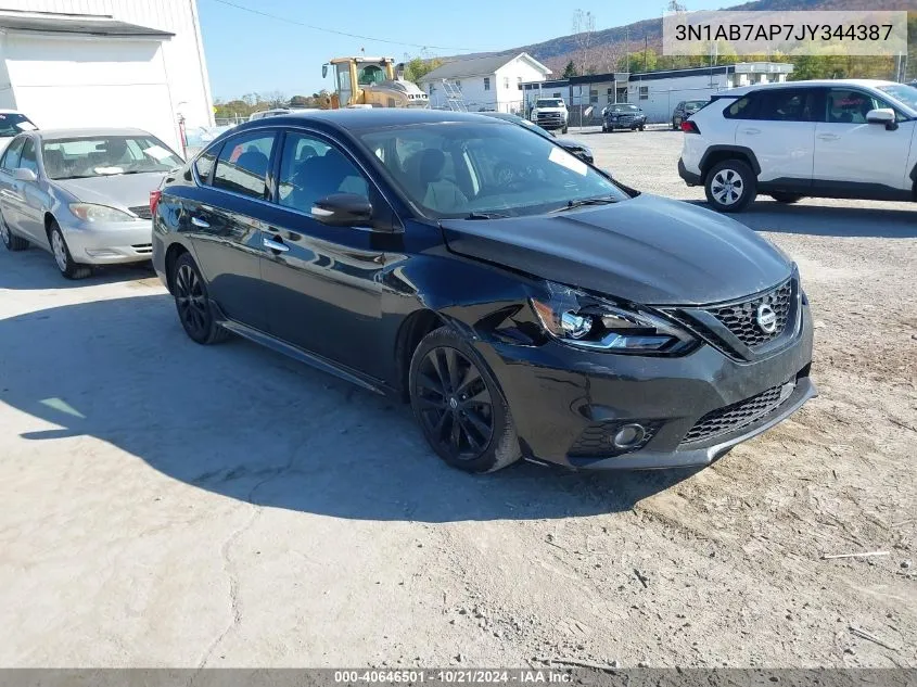 3N1AB7AP7JY344387 2018 Nissan Sentra S/Sv/Sr/Sl