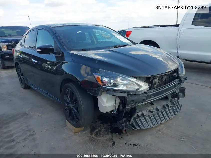 2018 Nissan Sentra Sr VIN: 3N1AB7APXJY263299 Lot: 40688568