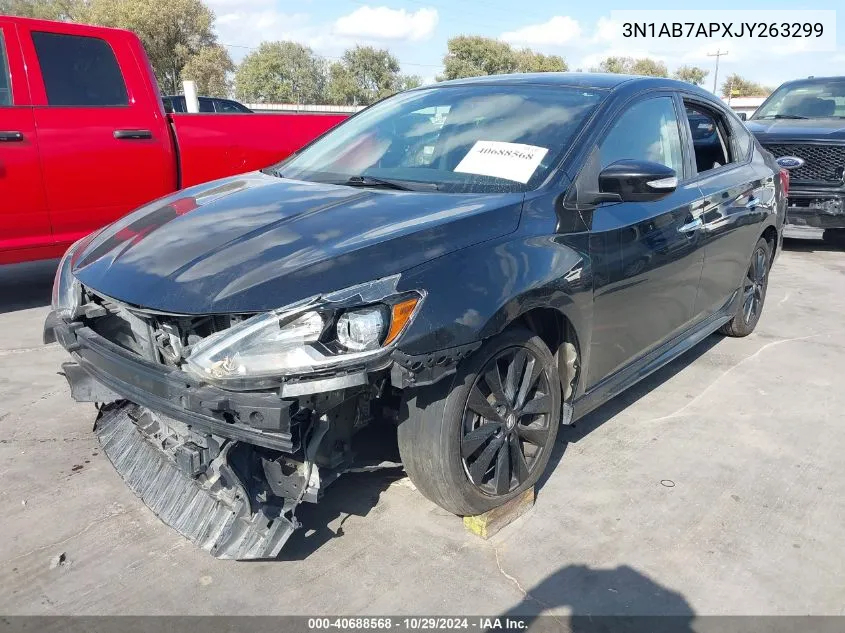 2018 Nissan Sentra Sr VIN: 3N1AB7APXJY263299 Lot: 40688568