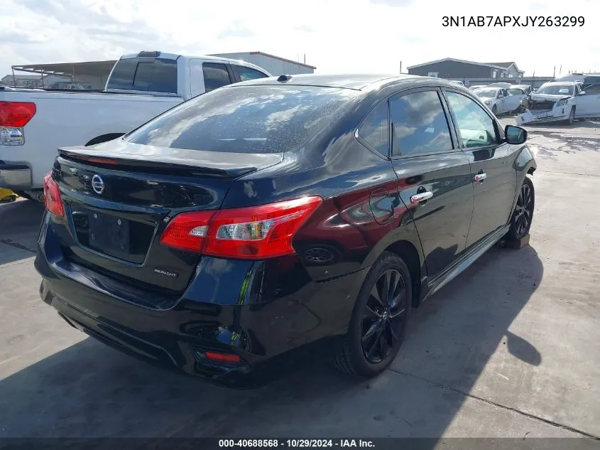 2018 Nissan Sentra Sr VIN: 3N1AB7APXJY263299 Lot: 40688568