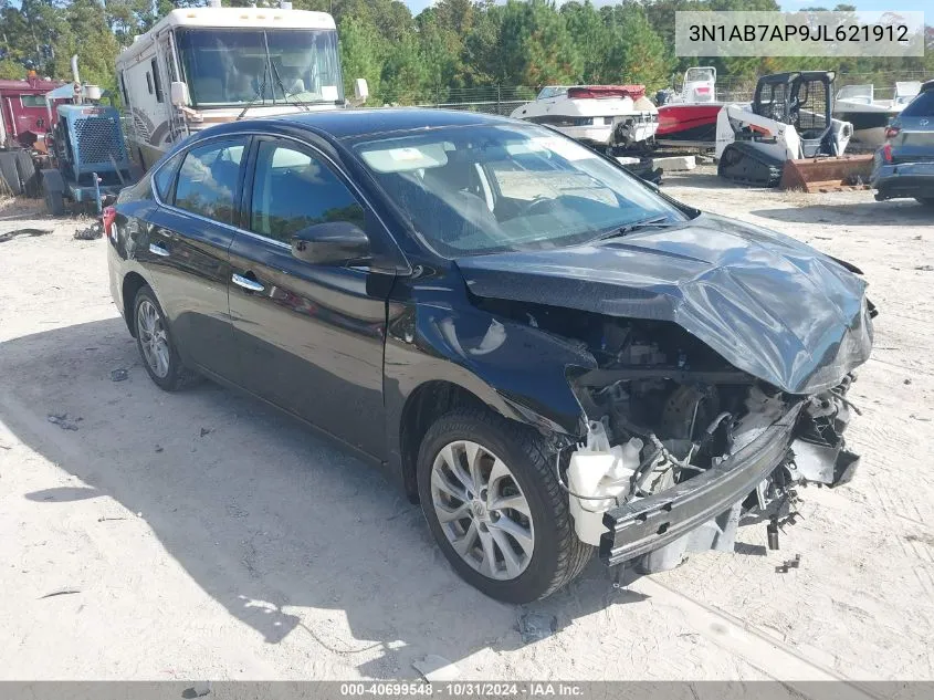 2018 Nissan Sentra Sv VIN: 3N1AB7AP9JL621912 Lot: 40699548