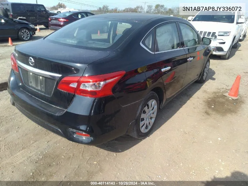 3N1AB7AP8JY336072 2018 Nissan Sentra S