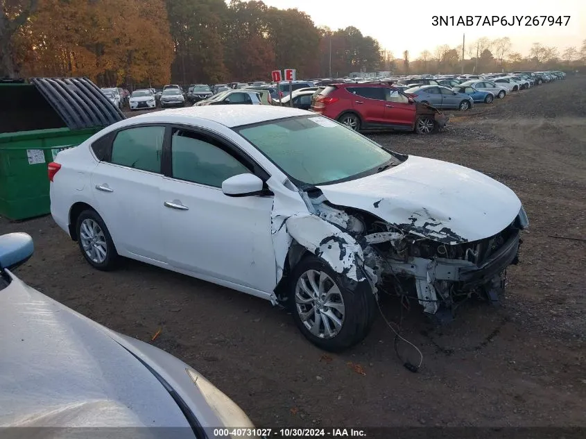 3N1AB7AP6JY267947 2018 Nissan Sentra Sv