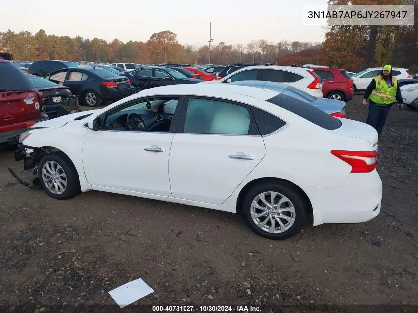 3N1AB7AP6JY267947 2018 Nissan Sentra Sv