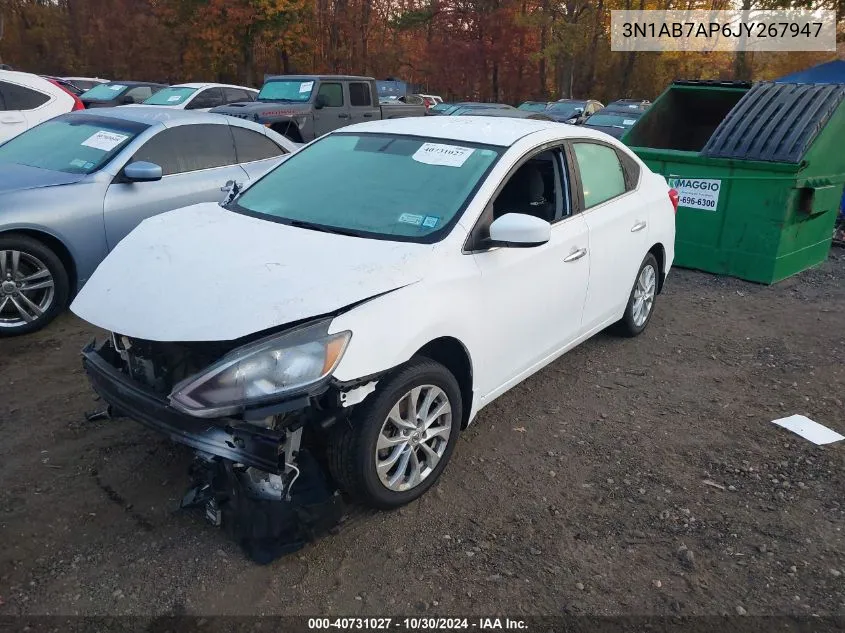 3N1AB7AP6JY267947 2018 Nissan Sentra Sv