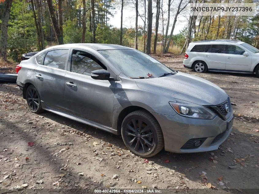 2018 Nissan Sentra Sr Turbo VIN: 3N1CB7AP9JY237396 Lot: 40742964