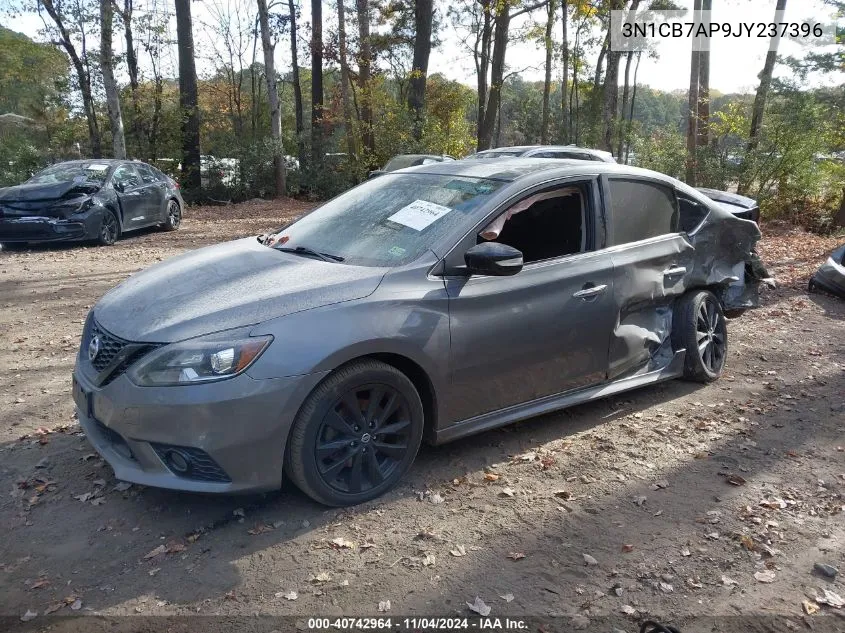 2018 Nissan Sentra Sr Turbo VIN: 3N1CB7AP9JY237396 Lot: 40742964