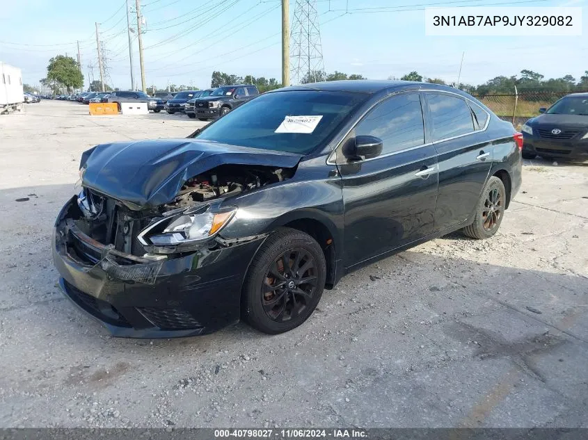 2018 Nissan Sentra S VIN: 3N1AB7AP9JY329082 Lot: 40798027