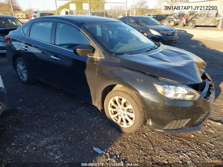 2018 Nissan Sentra S/Sl/Sr/Sv VIN: 3N1AB7AP1JY212290 Lot: 40837579