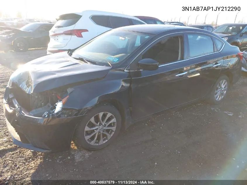 2018 Nissan Sentra S/Sl/Sr/Sv VIN: 3N1AB7AP1JY212290 Lot: 40837579