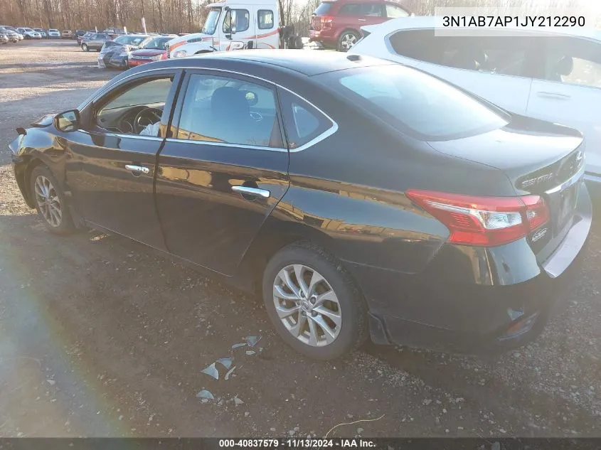 2018 Nissan Sentra S/Sl/Sr/Sv VIN: 3N1AB7AP1JY212290 Lot: 40837579