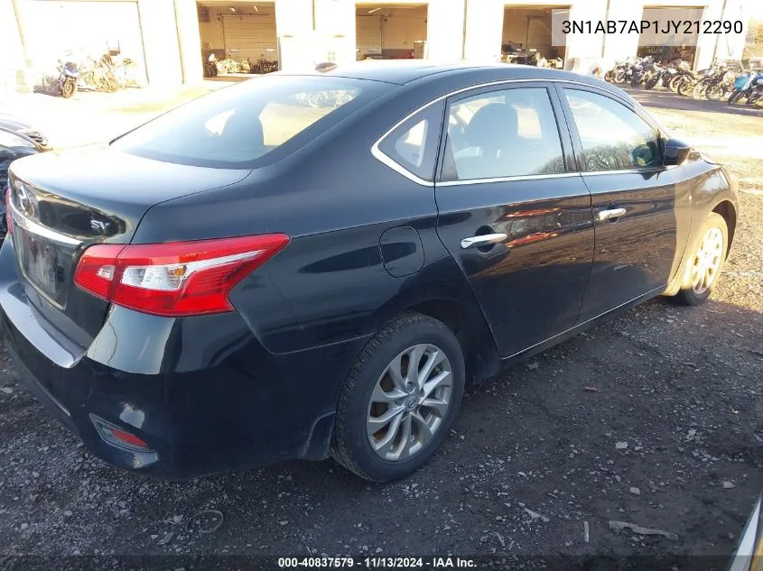 2018 Nissan Sentra S/Sl/Sr/Sv VIN: 3N1AB7AP1JY212290 Lot: 40837579