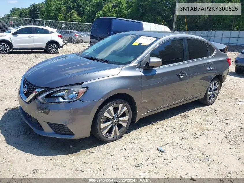 2019 Nissan Sentra Sv VIN: 3N1AB7AP2KY300525 Lot: 39454554