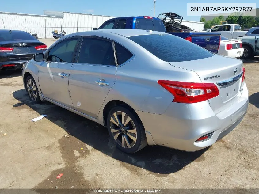 3N1AB7AP5KY297877 2019 Nissan Sentra Sv