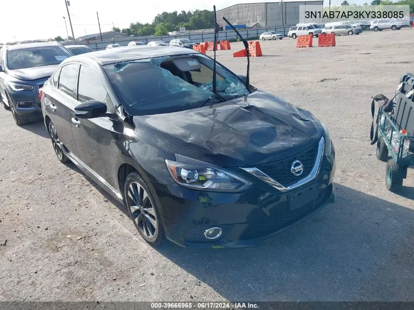 2019 Nissan Sentra Sr VIN: 3N1AB7AP3KY338085 Lot: 39666965