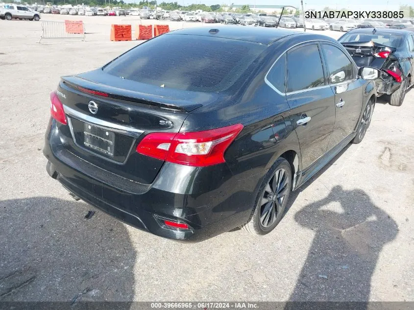 2019 Nissan Sentra Sr VIN: 3N1AB7AP3KY338085 Lot: 39666965