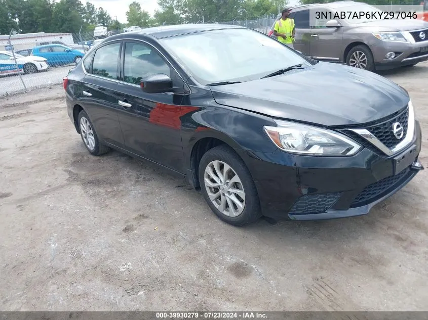 2019 Nissan Sentra Sv VIN: 3N1AB7AP6KY297046 Lot: 39930279