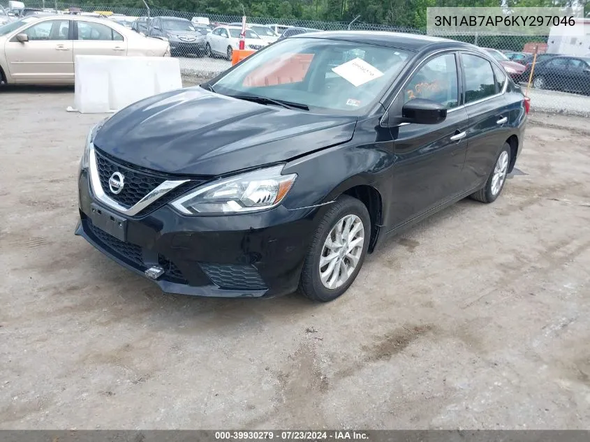 3N1AB7AP6KY297046 2019 Nissan Sentra Sv