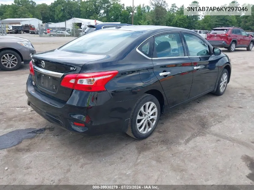 3N1AB7AP6KY297046 2019 Nissan Sentra Sv