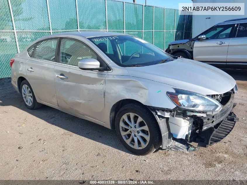 3N1AB7AP6KY256609 2019 Nissan Sentra Sv