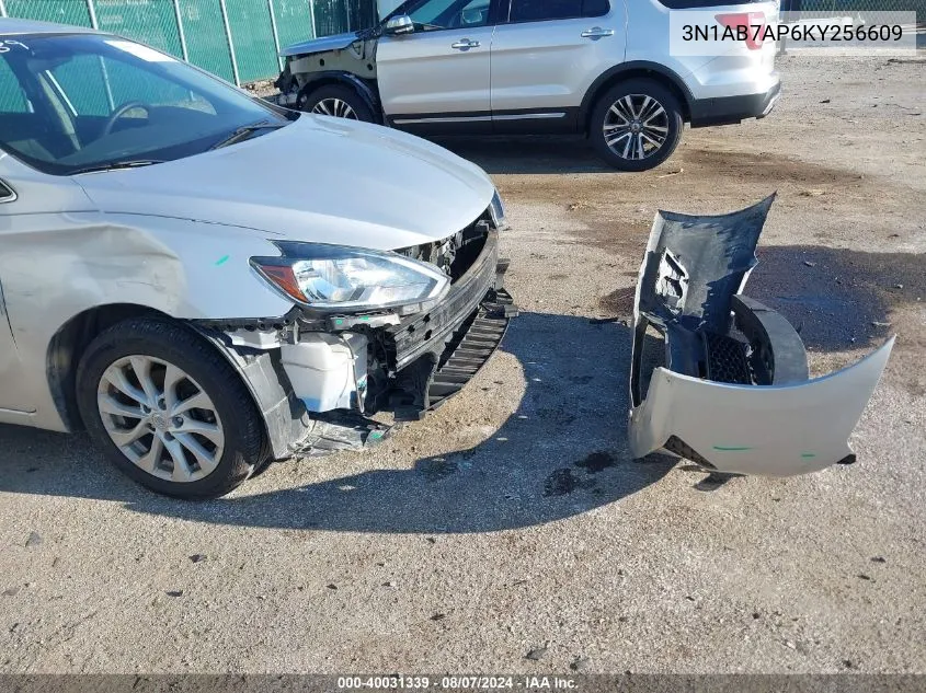 3N1AB7AP6KY256609 2019 Nissan Sentra Sv