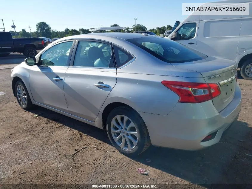 3N1AB7AP6KY256609 2019 Nissan Sentra Sv