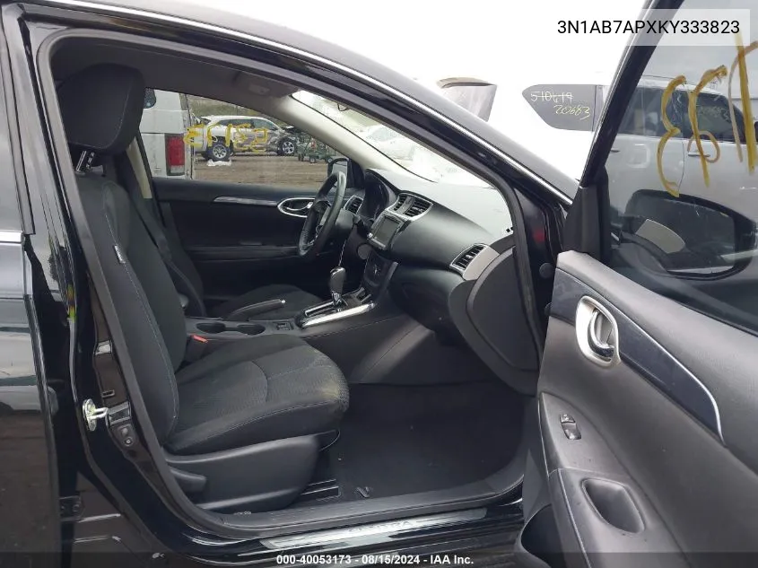 3N1AB7APXKY333823 2019 Nissan Sentra Sr