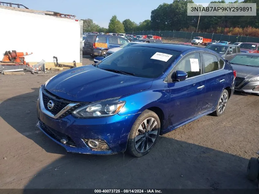 3N1AB7AP9KY299891 2019 Nissan Sentra Sr