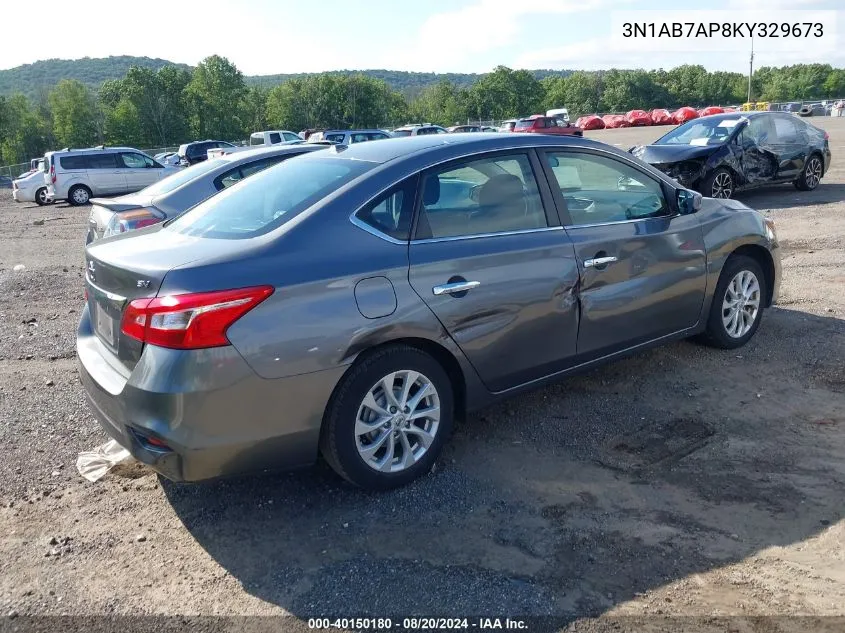 3N1AB7AP8KY329673 2019 Nissan Sentra Sv