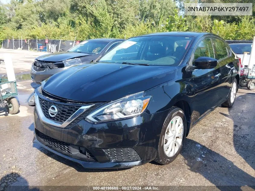 2019 Nissan Sentra S VIN: 3N1AB7AP6KY297497 Lot: 40198685