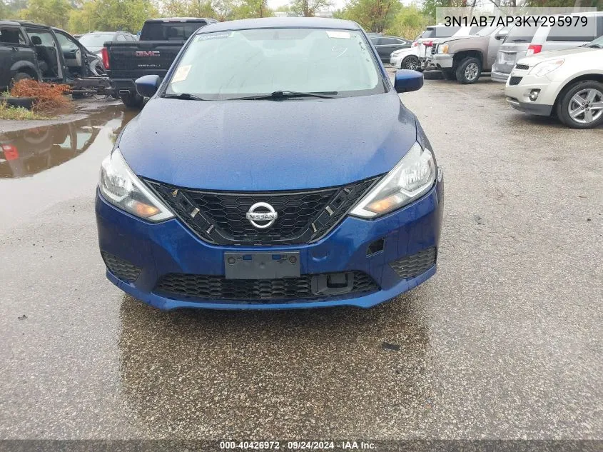 2019 Nissan Sentra S/Sl/Sr/Sv VIN: 3N1AB7AP3KY295979 Lot: 40426972