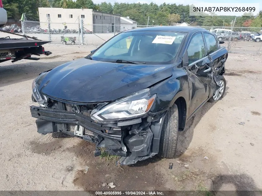 3N1AB7AP8KY268499 2019 Nissan Sentra Sv