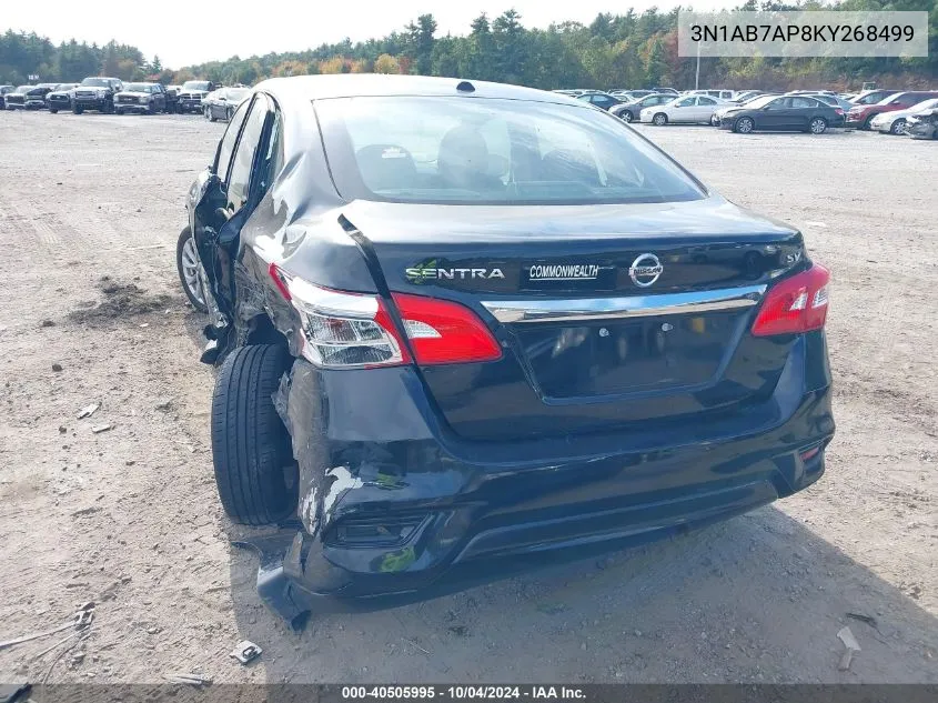 3N1AB7AP8KY268499 2019 Nissan Sentra Sv