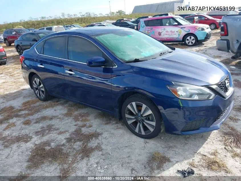 2019 Nissan Sentra S/Sv/Sr/Sl VIN: 3N1AB7AP1KY453199 Lot: 40538860